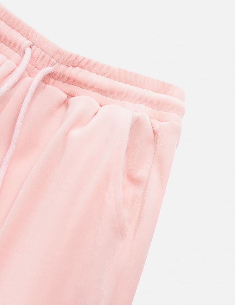 Quần nỉ bé gái phối gấu thân trước