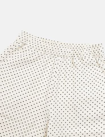 Quần kiểu bé gái họa tiết