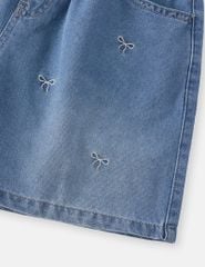 Quần short jean bé gái