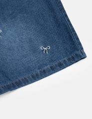 Quần short jean bé gái