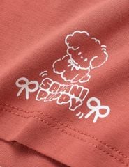 Quần short dệt kim bé gái