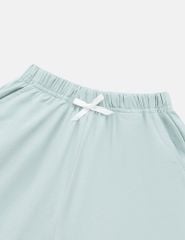 Quần short dệt kim bé gái