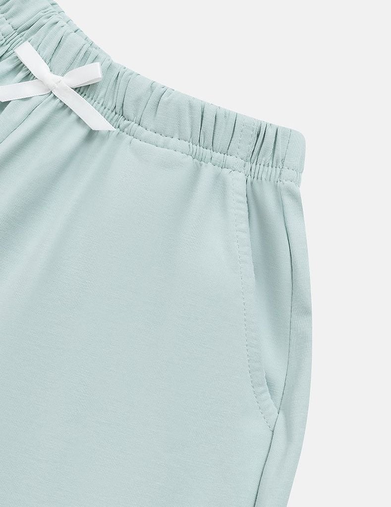 Quần short dệt kim bé gái