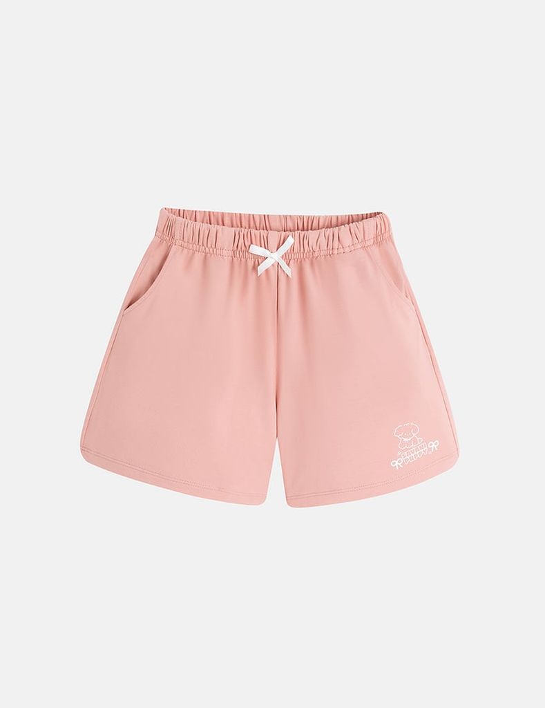 Quần short dệt kim bé gái