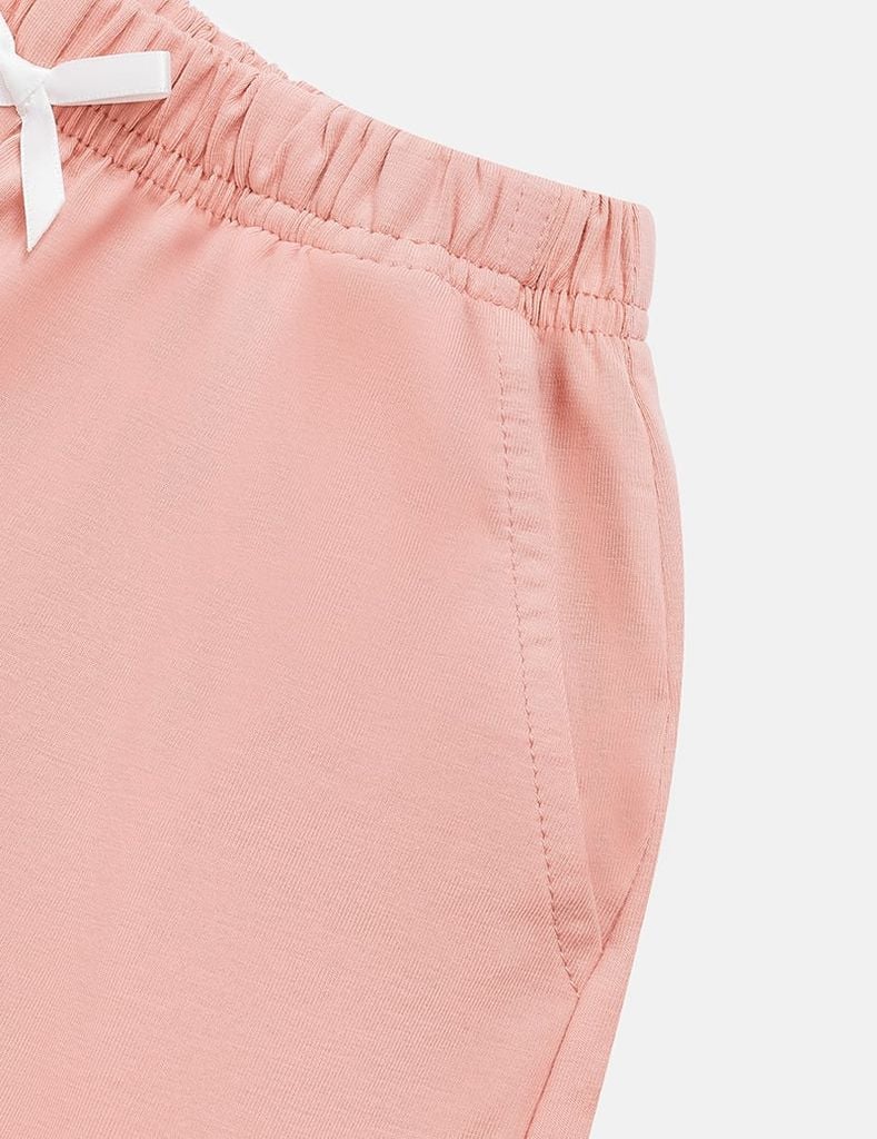 Quần short dệt kim bé gái