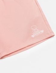 Quần short dệt kim bé gái