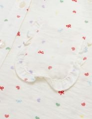 Áo sơ mi ngắn tay bé gái