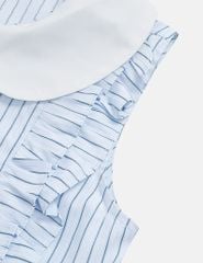 Áo sơ mi ngắn tay bé gái