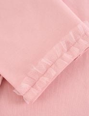 Áo thun ngắn tay cổ tròn bé gái