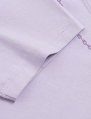 Áo thun ngắn tay cổ tròn bé gái