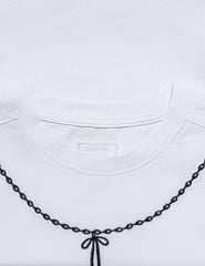 Áo thun ngắn tay cổ tròn bé gái