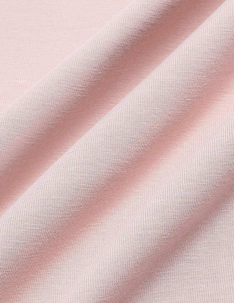 Áo thun ngắn tay cổ tròn bé gái hình in trước ngực