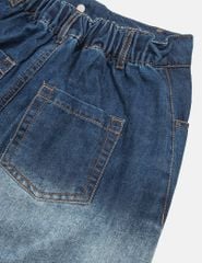 Chân váy jean bé gái mài nhẹ