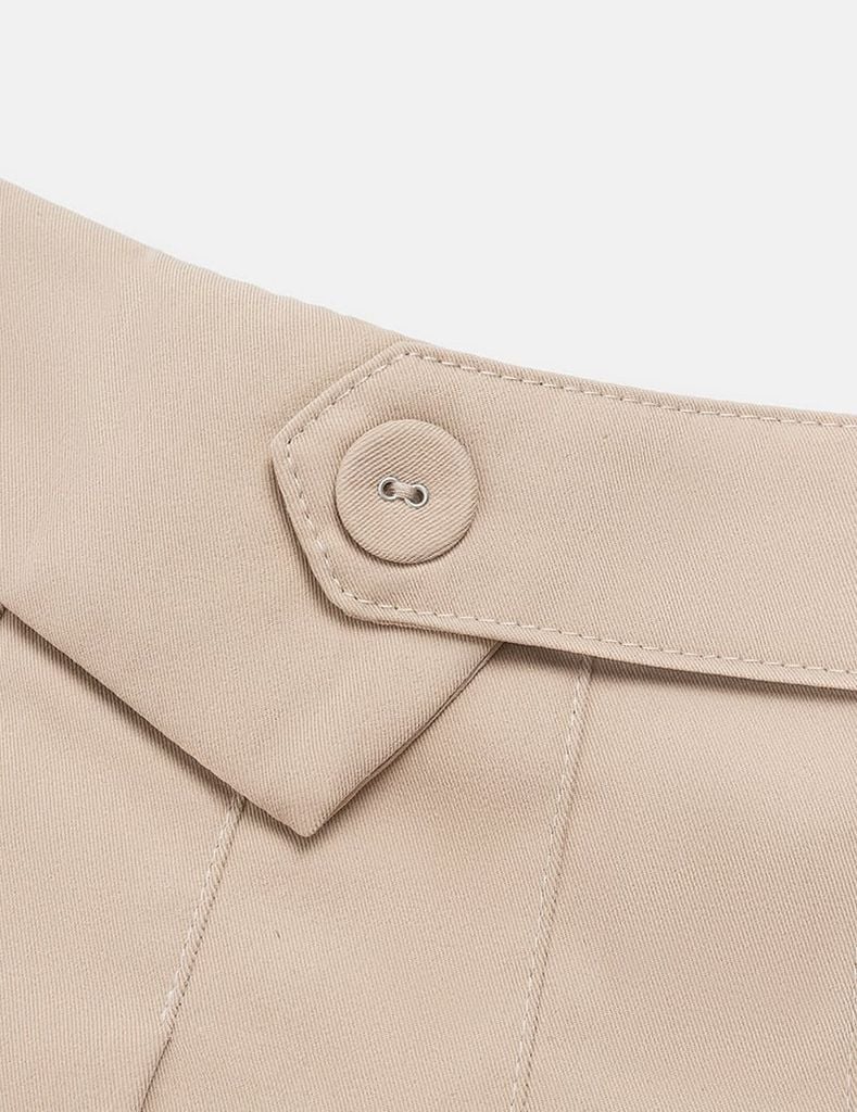 Chân váy khaki bé gái