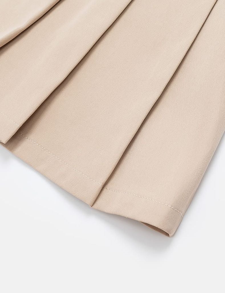 Chân váy khaki bé gái