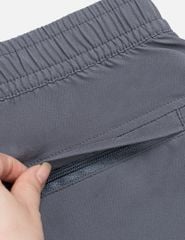 Quần short gió cạp chun in 2 bên sườn nam