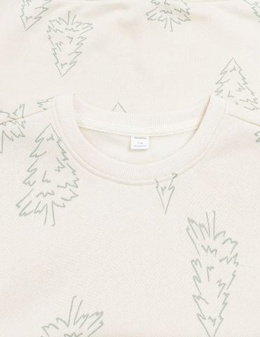 Áo nỉ cổ tròn trẻ em KANA236W5