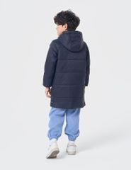 Áo phao chần bông trẻ em dáng dài