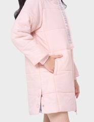 Áo phao chần bông trẻ em dáng dài