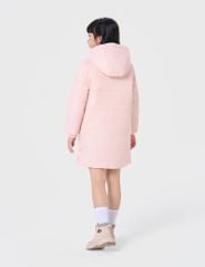 Áo phao chần bông trẻ em dáng dài