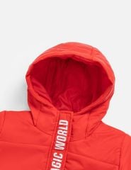 Áo phao chần bông trẻ em dáng dài