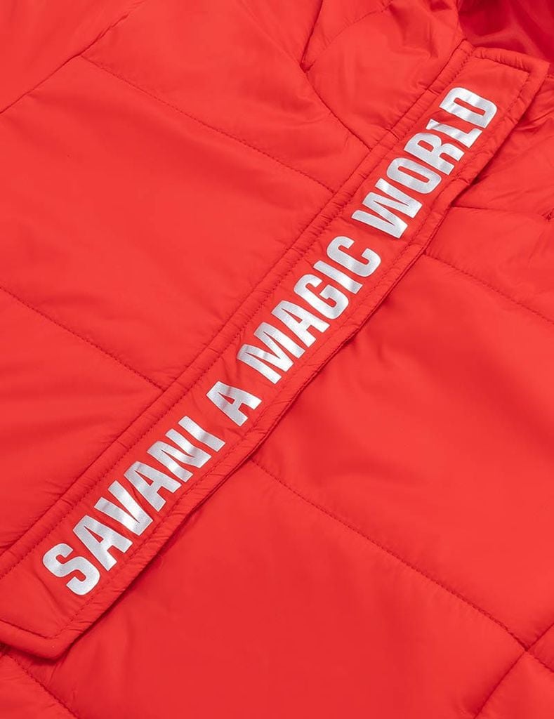 Áo phao chần bông trẻ em dáng dài