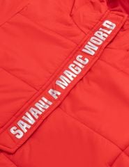 Áo phao chần bông trẻ em dáng dài