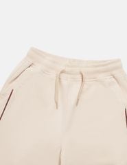 Bộ nỉ cổ tròn trẻ em hình in trước ngực