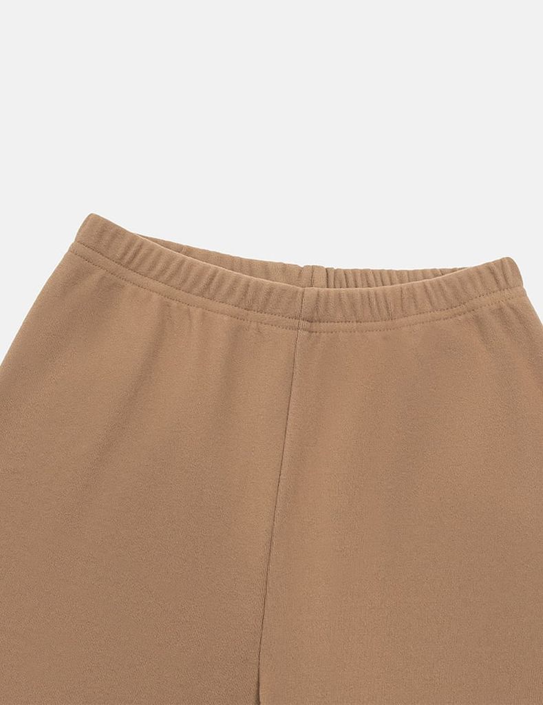 Bộ đồ giữ nhiệt cổ cao trẻ em hình in trước ngực