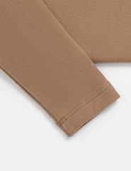 Bộ đồ giữ nhiệt cổ cao trẻ em hình in trước ngực