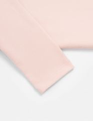 Bộ đồ giữ nhiệt cổ cao trẻ em hình in trước ngực