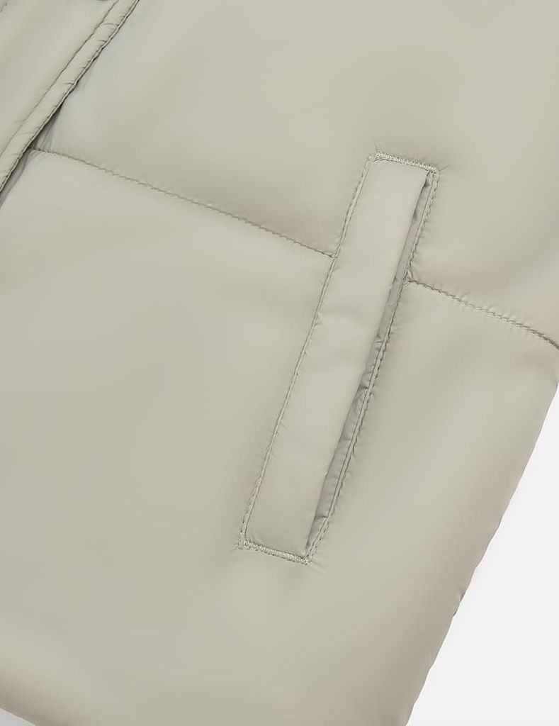 Áo phao gile trẻ em hình in trước ngực