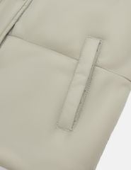 Áo phao gile trẻ em hình in trước ngực