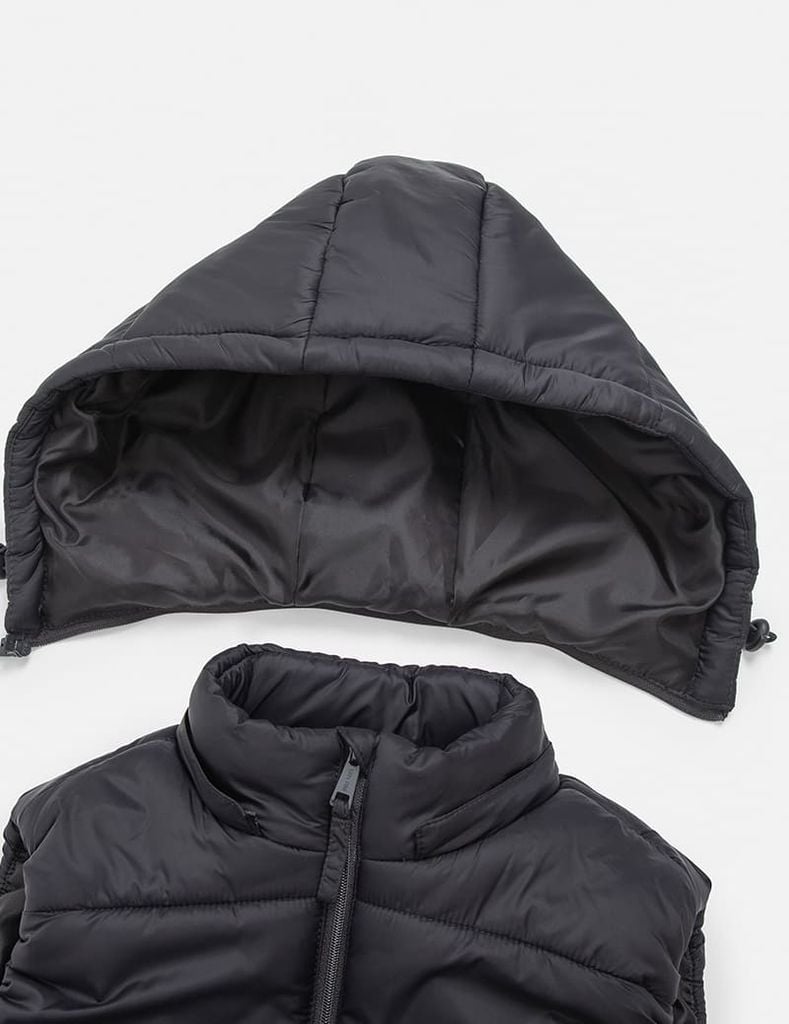 Áo phao gile trẻ em có mũ