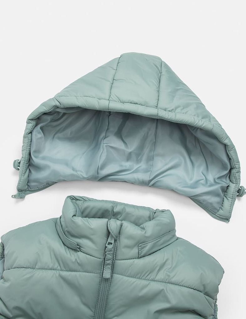 Áo phao gile trẻ em có mũ