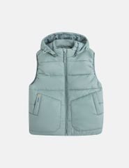 Áo phao gile trẻ em có mũ