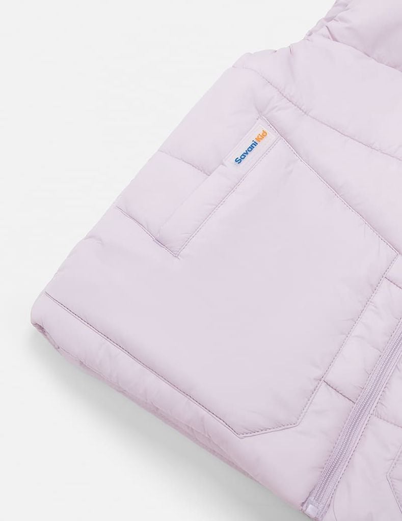 Áo phao gile trẻ em có mũ