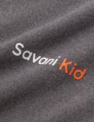 Áo nỉ cổ tròn bé trai hình in trước ngực