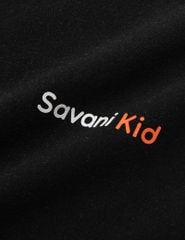 Áo nỉ cổ tròn bé trai hình in trước ngực