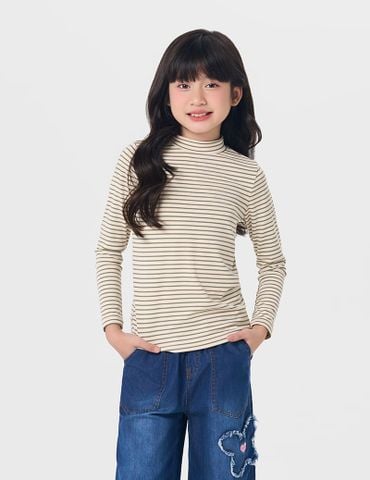 Áo giữ nhiệt trẻ em cổ cao