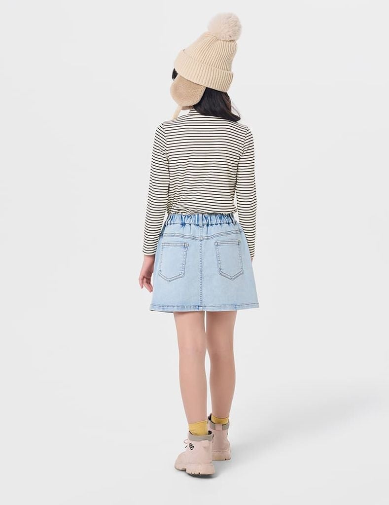 Áo giữ nhiệt trẻ em cổ cao