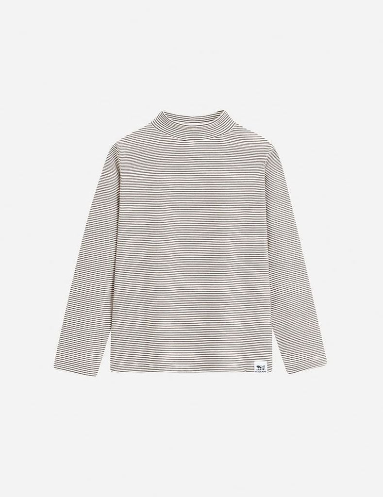 Áo giữ nhiệt cổ cao trẻ em mác trước ngực