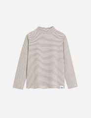 Áo giữ nhiệt cổ cao trẻ em mác trước ngực