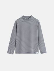 Áo giữ nhiệt cổ cao trẻ em mác trước ngực