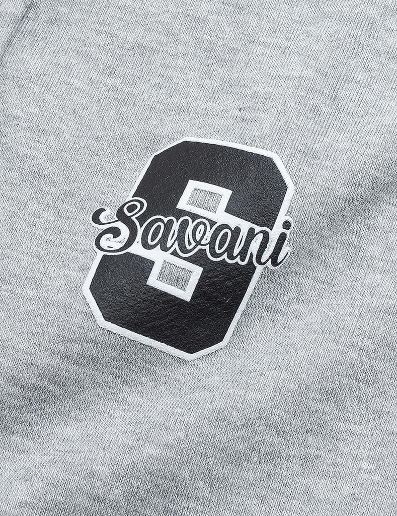 Áo khoác bomber trẻ em phối tay hình in trước ngực