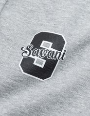 Áo khoác bomber trẻ em phối tay hình in trước ngực