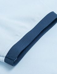 Áo polo trẻ em hình thêu ở nẹp cổ