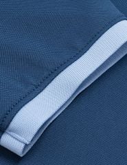 Áo polo trẻ em hình thêu ở nẹp cổ