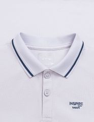 Áo polo ngắn tay trẻ em ngực thêu logo