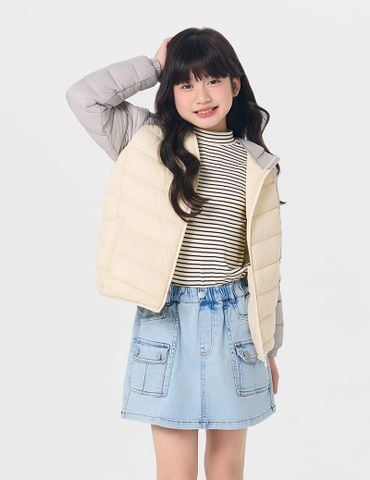 Áo phao trẻ em siêu nhẹ phối khác màu